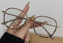 Alethez Frame 25039 – Coffee Hawksbill Golden