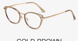 Alethez Frame 25045 – Gold Brown