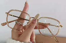 Alethez Frame 25813 – Light Brown Golden